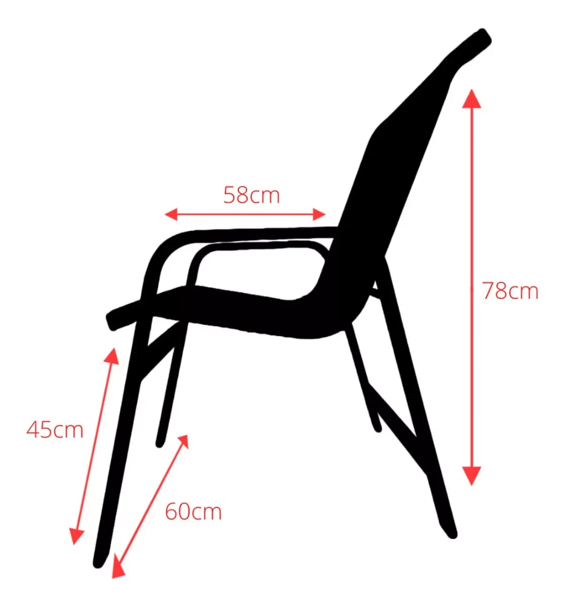 Ver imagem 4 de Mesa de Alumínio 1,40 Giratória + 6 Cadeiras de Jardim Área Externa