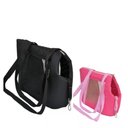 Ver imagem 2 de Bolsa de Ombro Transporte Pets Cães Gatos Confortável Segura:rosa/u