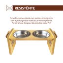 Ver imagem 2 de Comedouro Pet Elevado Duplo Cachorro E Gato Regulagem Manual