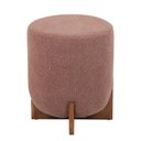 Ver imagem 1 de Puff Cravo - Bouclê Rosa Antigo