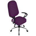 Ver imagem 1 de Cadeira para Escritório Presidente Gomada Linha Blenda Roxo