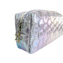 Ver imagem 2 de Estojo Multiuso Sereia com Zíper - Roxo - Quanhe