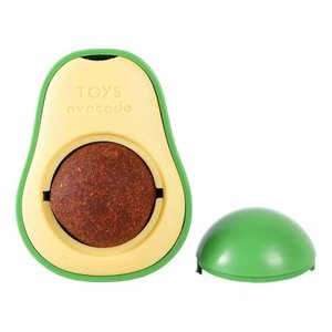 Kit 3 Abacates Brinquedo Gatos com Catnip Erva Gato Natural