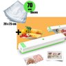 Seladora Vacuo Eletrica Termica 110v Ou 220v com 70 Embalagem Sacos - 110v - 2