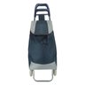 Carrinho de Compra Feira Dobrável 30kg Com Rodinhas:Azul - 1