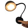 Luminaria Abajur de Mesa Led 3 Tons Touch Flexivel Bateria Recarregavel Usb Casa Quarto Cabeceira Sa - 6