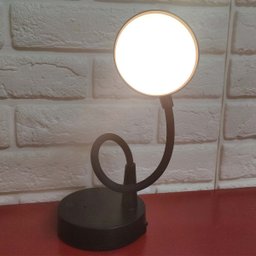 Luminaria Abajur de Mesa Led 3 Tons Touch Flexivel Bateria Recarregavel Usb Casa Quarto Cabeceira Sa - 10