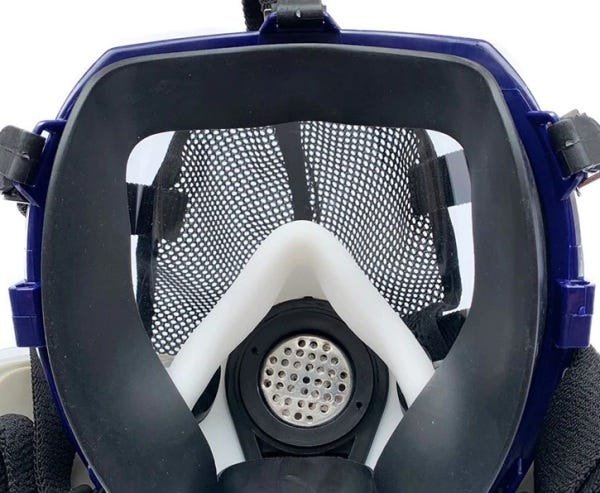 Máscara De Gás 6800 Facial Completa Filtro Tinta Spray Vapor - 3
