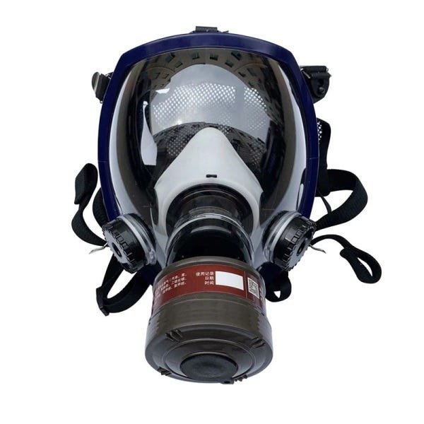 Máscara De Gás 6800 Facial Completa Filtro Tinta Spray Vapor