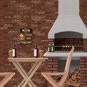 Ver imagem 2 de Placa Decorativa Mandamentos do Mestre Churrasqueiro MDF 29x49cm - Wp Connect