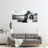 Quadro Decorativo Quarto Menino para Mecânica 130x60 Moto M-7 - 5