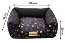 Ver imagem 4 de Cama Quadrada para Cachorro ou Gato Luppet Preto Cachorro Gg