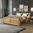 Ver imagem 1 de Cama Queen com 6 Gavetas - Madeira Maciça Cera