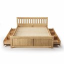 Ver imagem 5 de Cama Queen com 6 Gavetas - Madeira Maciça Cera