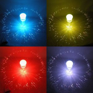 Pisca Pisca Fibra Ótica Natal Natalino LED Água Viva Rgb Festa Bivolt