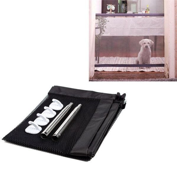 Tela Grade Pet para Cachorro Porta Casa Gato cão Bebe