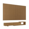 Rack com Painel Ripado para Tv 86 Polegadas 400cmx400cm Aruá Cabecasa Madeiraoriginals - 3