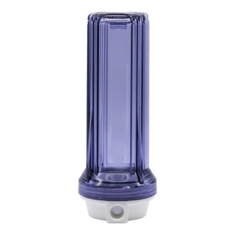 Carcaça Transparente 9 3-4 para Filtro Agua Bbi Pentair Hoken Lorenzetti Equation Hidrofiltros Cor