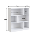 Ver imagem 3 de Estante para Escritório 6 Nichos B25 Emovell:branco