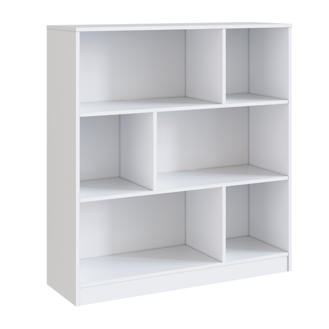 Estante para Escritório 6 Nichos B25 Emovell:branco