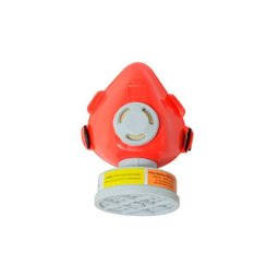 Respirador 1/4 Facial C Filtro Vo/Ga Mascara Gases Vapores - 1