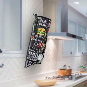 Puxa Saco Porta Sacolas Estampado Impermeável Ketchup