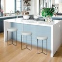 Ver imagem 2 de Banqueta para Cozinha Média Bar Balcão Bistro Mesa Itália:offwhite