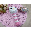 Ver imagem 2 de Chocalho para Bebê Amigurumi Gatinha - Novelando