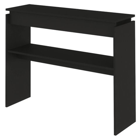 Buffet Aparador 1 Prateleira 100 Cm Preto Arly