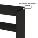 Ver imagem 5 de Buffet Aparador 1 Prateleira 100 Cm Preto Arly