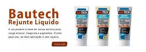 Rejunte Acrílico Líquido Bautech Branco 470 Gramas - 6