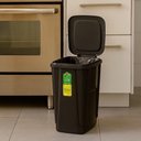 Ver imagem 3 de Kangur Lixeira Click Grande 7,5L Cesto de Lixo Ecologico Plastico Polipropileno Banheiro Cozinha