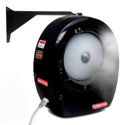 Ventilador 2025 Névoa Água Rede Hidraulica Automático P 35m2:preto/110v - 1