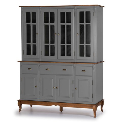 Cristaleira Arca e Oratório 8 Portas 3 Gavetas 60806 Hannover Linz Móveis