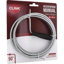Desentupidor Manual Pia De Cozinha Desentupir Ralo Banheiro - 1