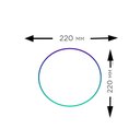 Ver imagem 4 de Plafon Led Slim 18w Redondo Embutir 3000k Branco Quente Bivolt - Unidade