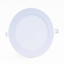 Ver imagem 2 de Plafon Led Slim 18w Redondo Embutir 3000k Branco Quente Bivolt - Unidade
