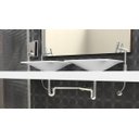 Ver imagem 2 de Sifão Sanfonado Duplo Universal Cromado Blukit