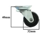 Ver imagem 4 de Rodízio 20 Unidades Girátorio Roda Rodinha Móveis Vaso 32Mm