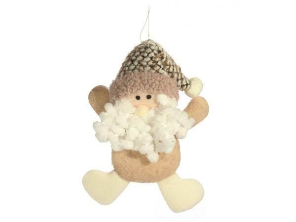 Kit Papai Noel E Boneco De Neve Carinho 12Cm 6 Peças -Magizi - 2