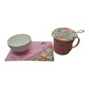Ver imagem 1 de Kit Mug Rug Tapete e Protetor para a Caneca