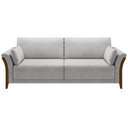 Ver imagem 6 de Sofá Decorativo 3 Lugares 222cm Market Veludo Cinza - Gran Belo