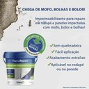 Ver imagem 4 de Impermeabilizante Rodapé Parede - Viaplus Reparo Viapol 12kg