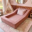 Ver imagem 2 de Cama Infantil Montessoriana a Vácuo Solteiro Colchão Brinde Bouclê Rosa Vimont Moveis