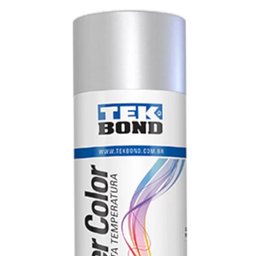 SPRAY SUPER COLOR ALTA TEMPERATURA ALUMÍNIO 350 ML / 250 G TEKBOND - 3