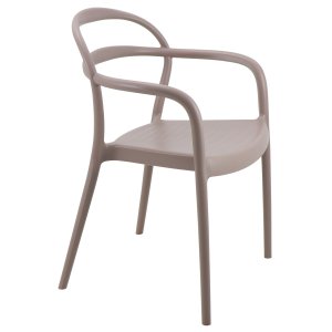Cadeira Sissi Encosto C/Bracos Camurca 92045/210 Tramontina 92045/210