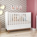 Ver imagem 5 de Quarto de Bebê Completo com Berço, Cômoda e Guarda-Roupa Bob Espresso Móveis