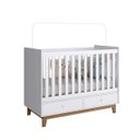 Ver imagem 3 de Quarto de Bebê Completo com Berço, Cômoda e Guarda-Roupa Bob Espresso Móveis