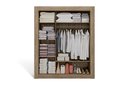 Ver imagem 4 de Guarda Roupa Kappesberg 3 Portas de Correr com Espelho H563 Nogal