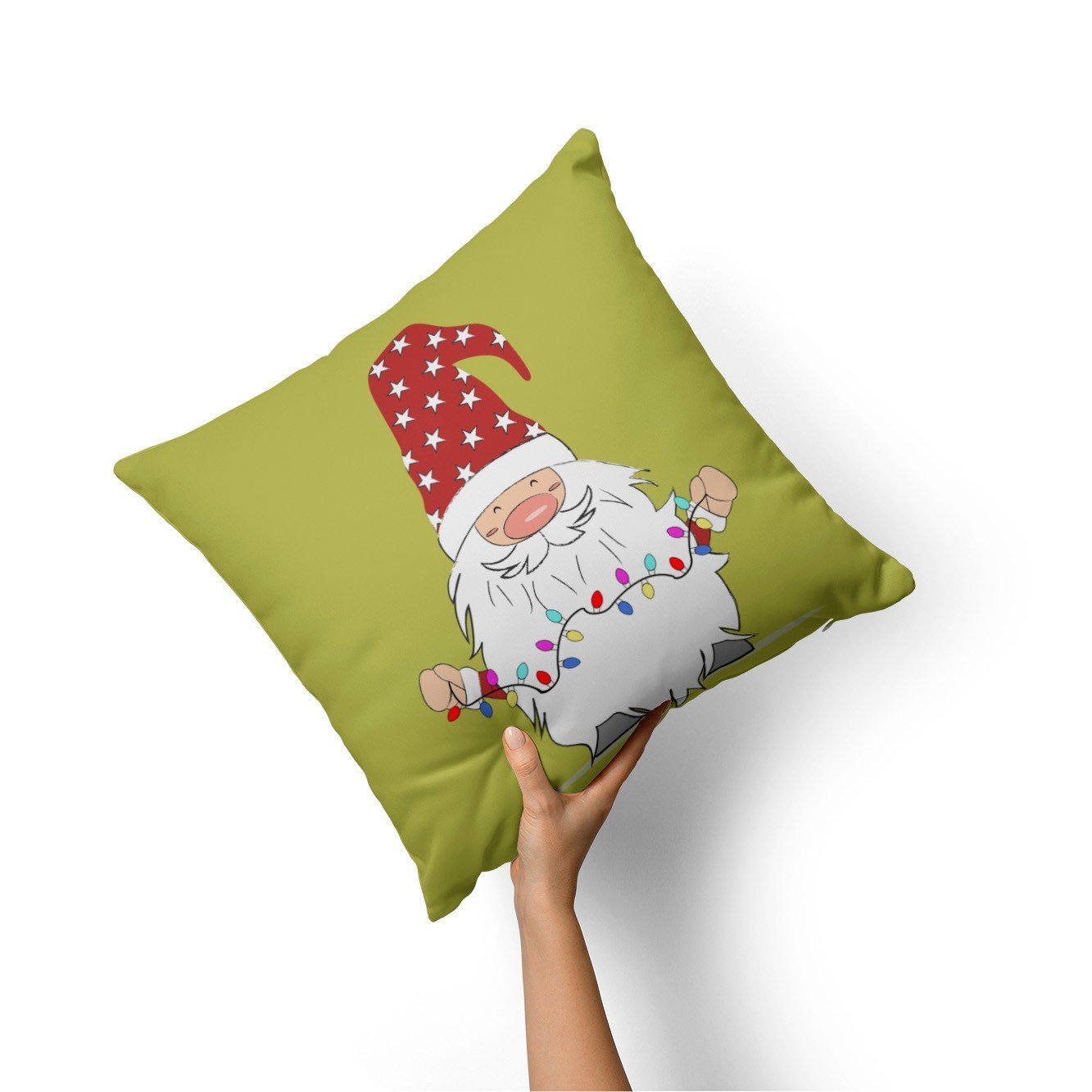 Kit Com 5 Capas Para Almofadas Decorativas Natal dos Anões - 3